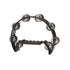Stagg Cutaway Tambourine with 16 Jingles in Black