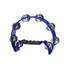 Stagg Cutaway Tambourine with 16 Jingles in Blue