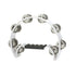 Stagg Cutaway Tambourine with 16 Jingles in White
