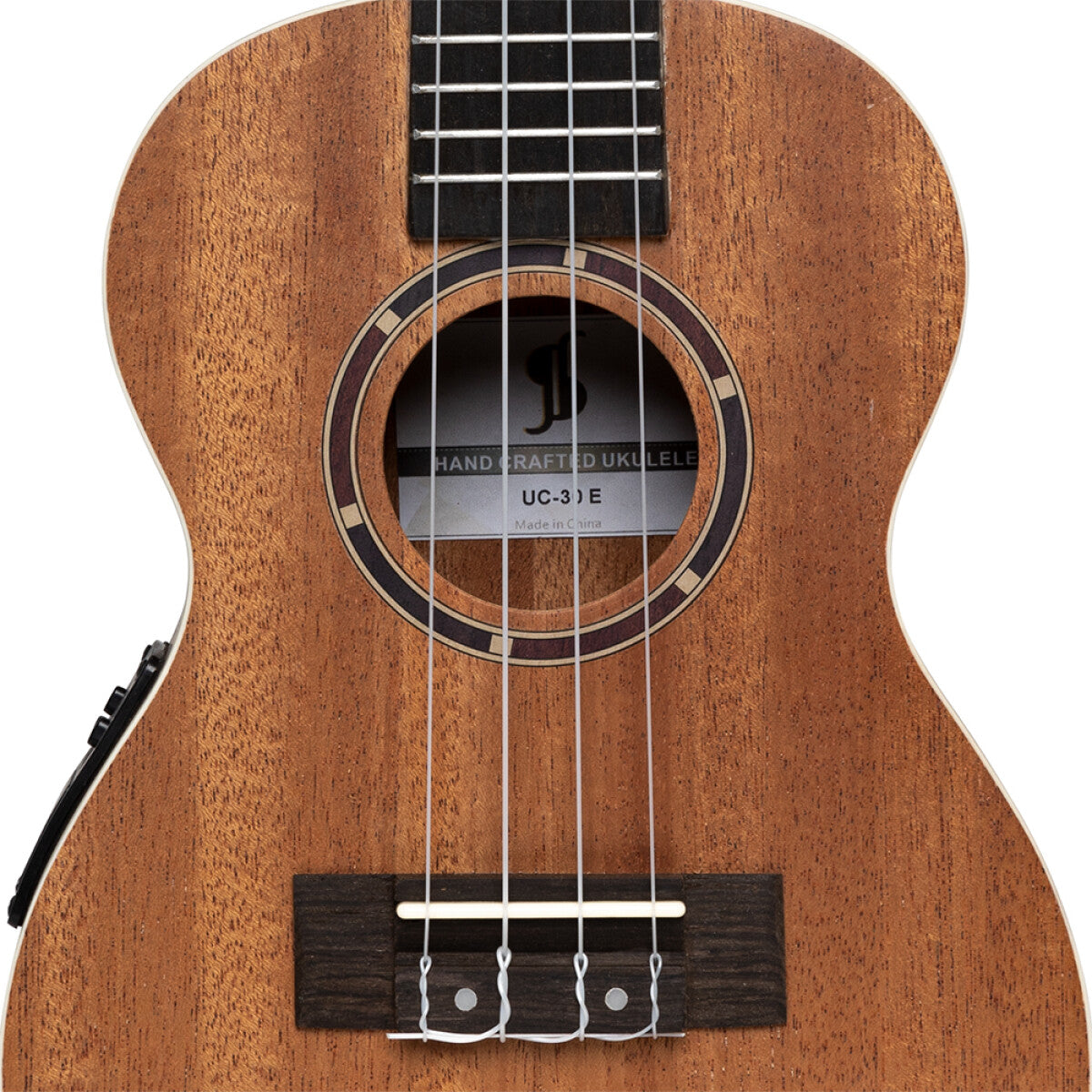 Stagg Concert Electro Ukulele UC-30EMahogany & Sapele with Gigbag