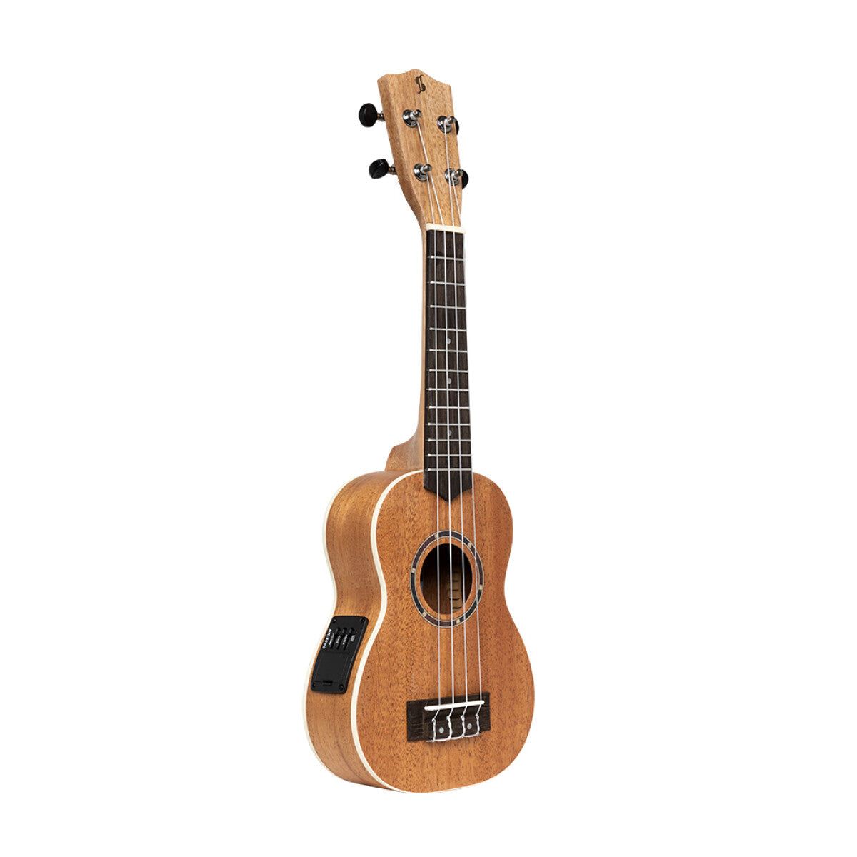 Stagg Soprano Electro Ukulele Sapele US-30E with Gigbag