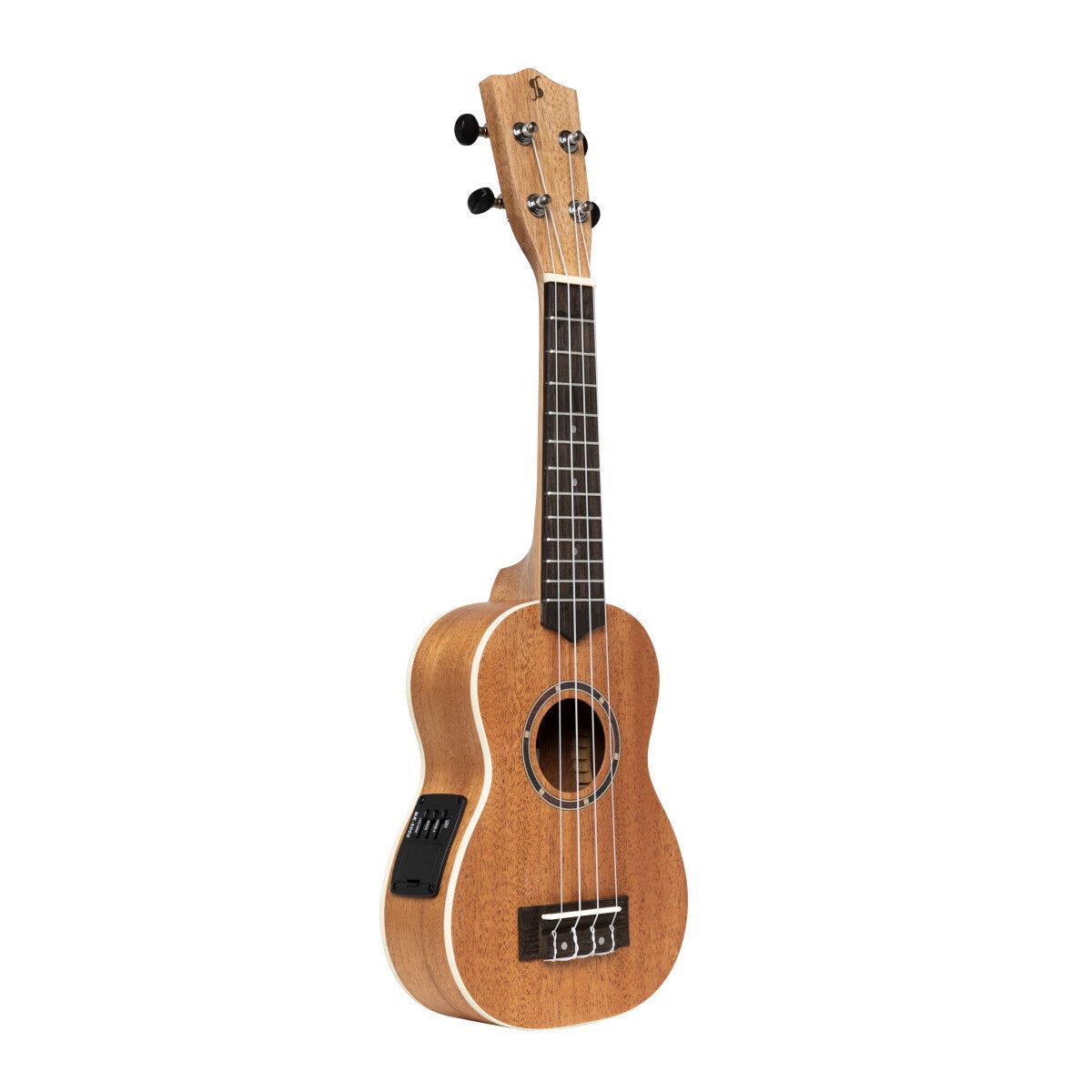 Stagg Soprano Electro Ukulele Sapele US-30E with Gigbag
