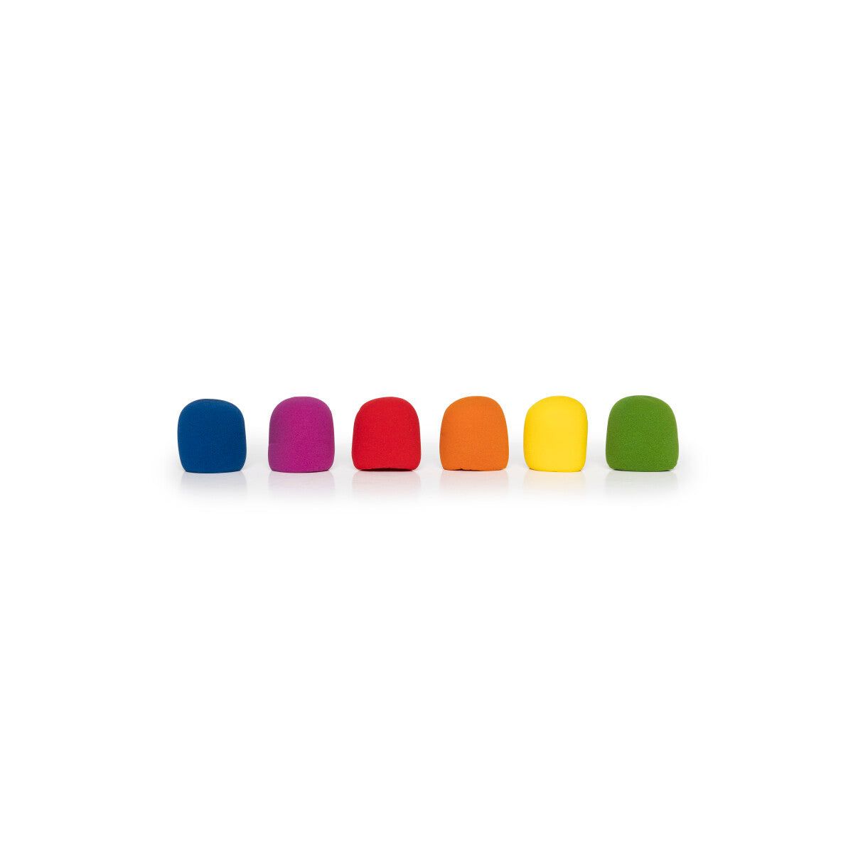 Stagg Foam Windscreens for Microphone 6 Colour Pack