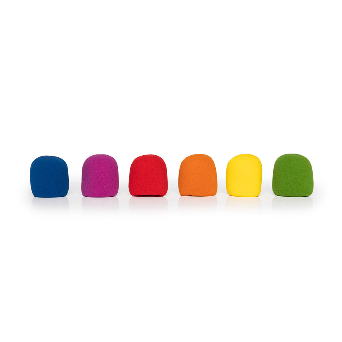 Stagg Foam Windscreens for Microphone 6 Colour Pack