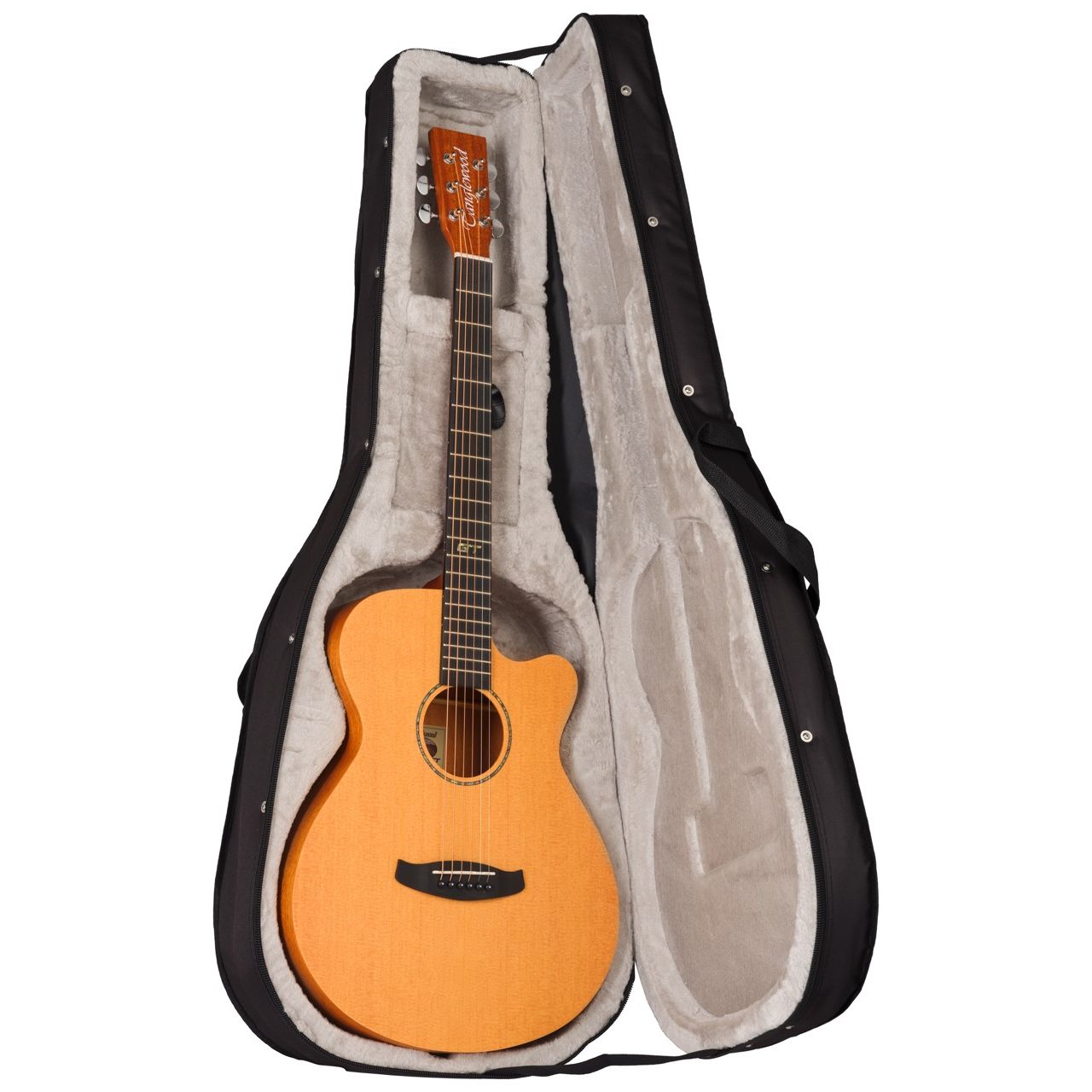 Tanglewood Roadster GT Super Folk with Case in Natural