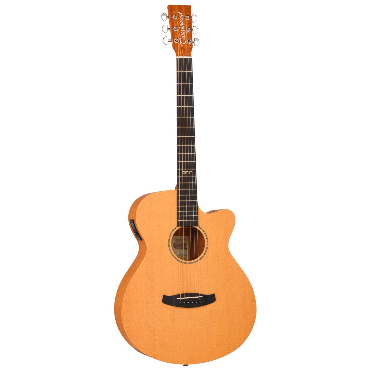 Tanglewood Roadster GT Super Folk with Case in Natural