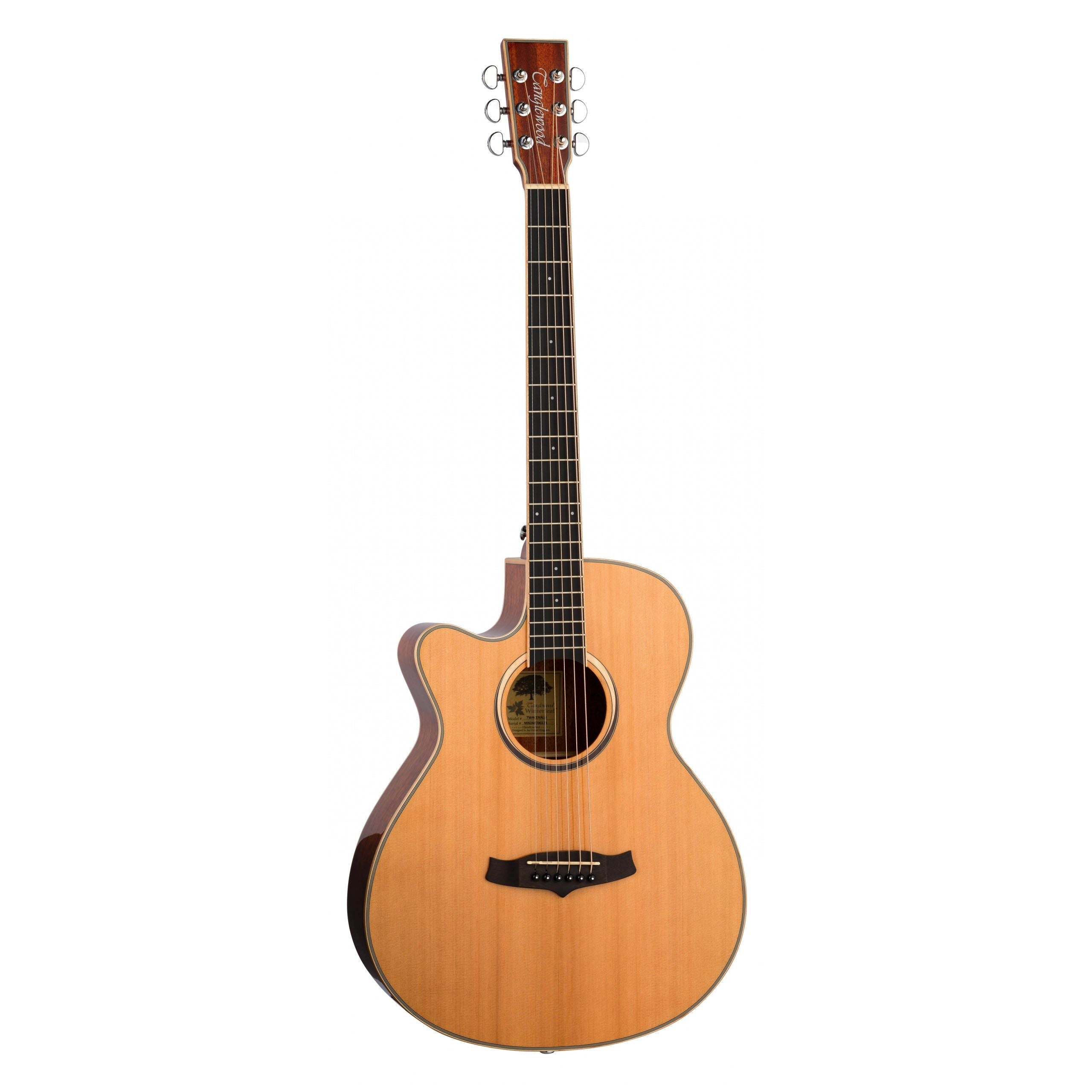 Tanglewood Winterleaf TW4CENALH Electro Acoustic Guitar in Natural Gloss