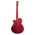 Tanglewood TW4CER Super Folk Electro-Acoustic, Through Red Gloss