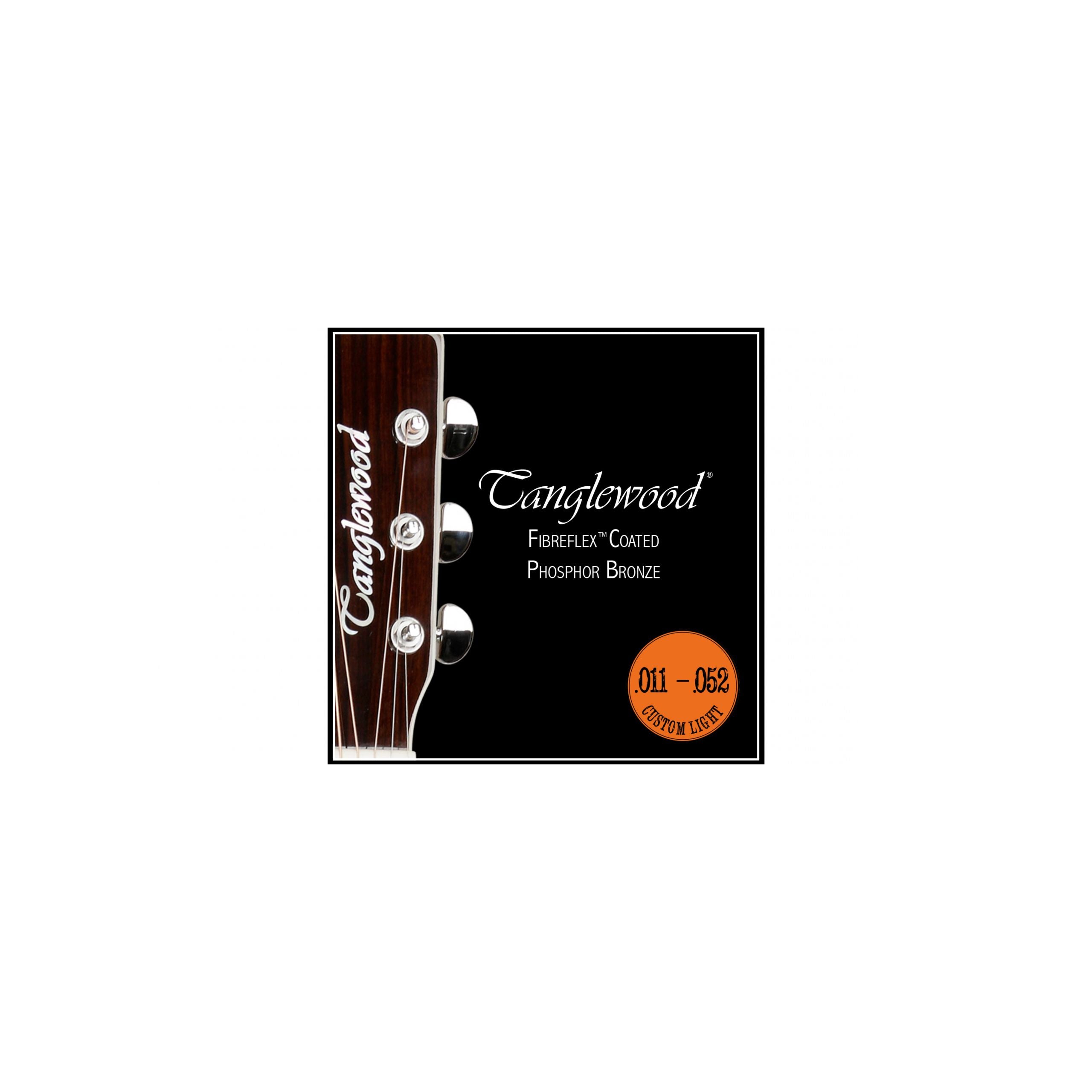 Tanglewood Acoustic Guitar Strings 11-52 Custom Light