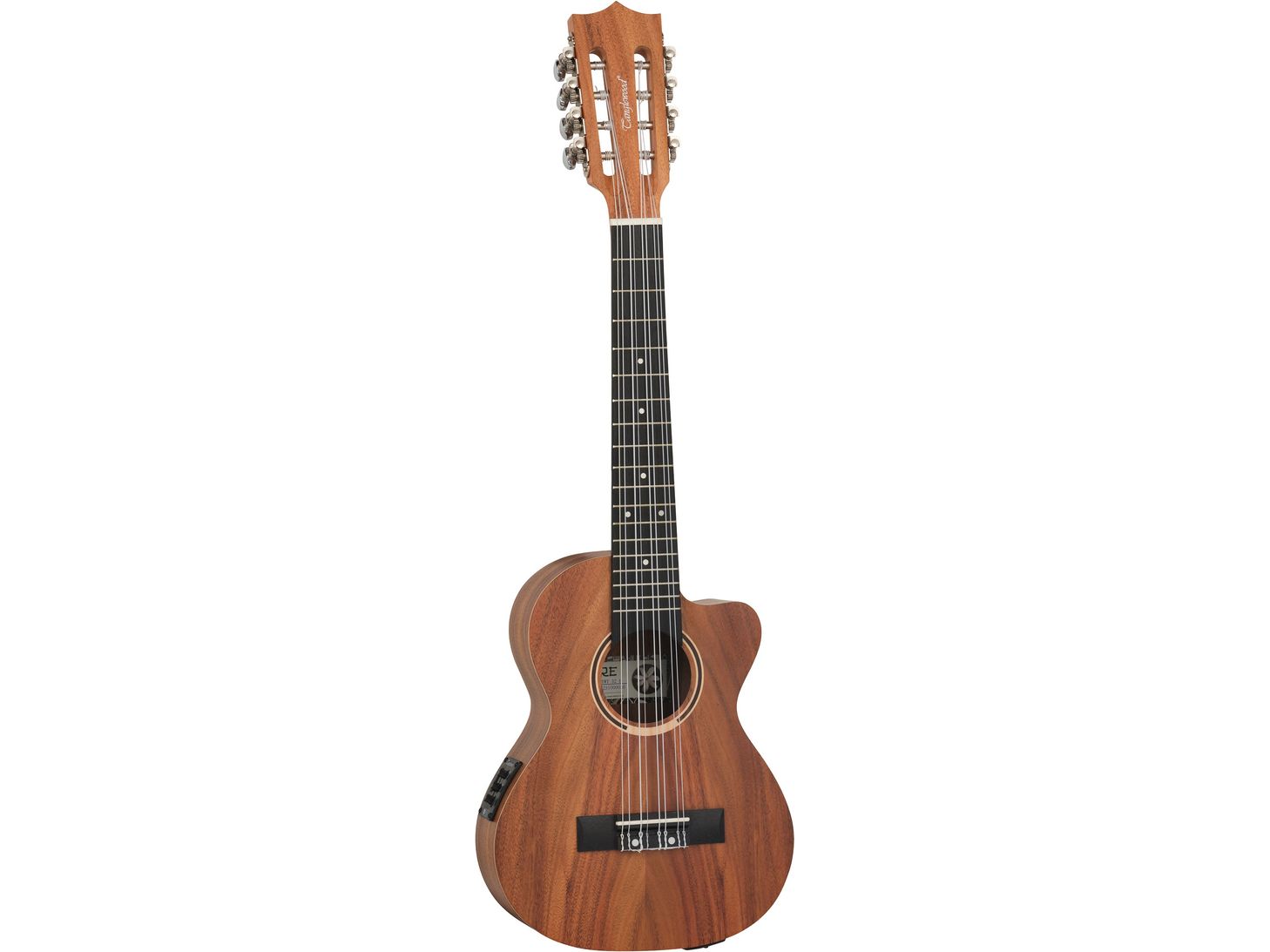 Tanglewood TWT 32 E Electro 'Tenor' 8 String Ukulele, Natural Satin