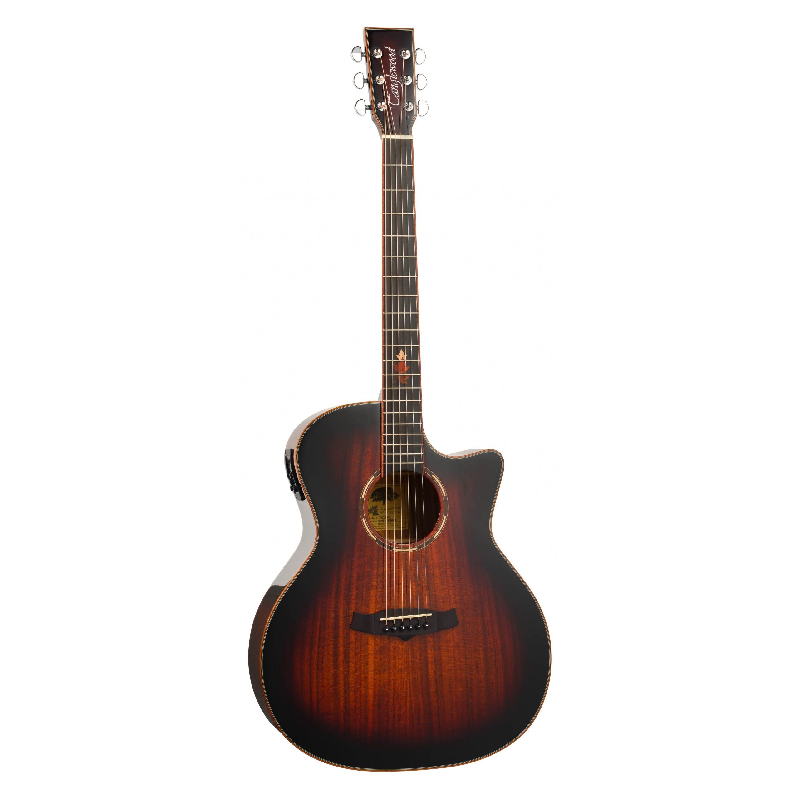 Tanglewood Winterleaf Exotic TWX6CEK Grand Auditorium Acoustic Guitar in Autumn Burst Gloss