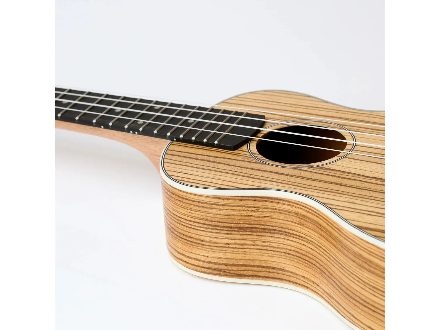 Snail Tenor Ukulele Zebrawood UKT-528E