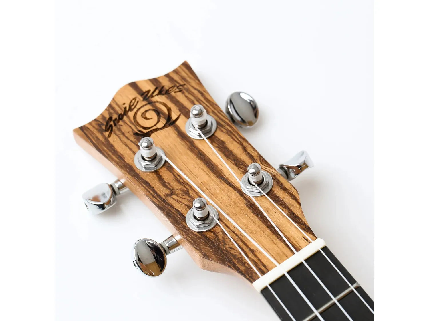 Snail Tenor Ukulele Zebrawood UKT-528E