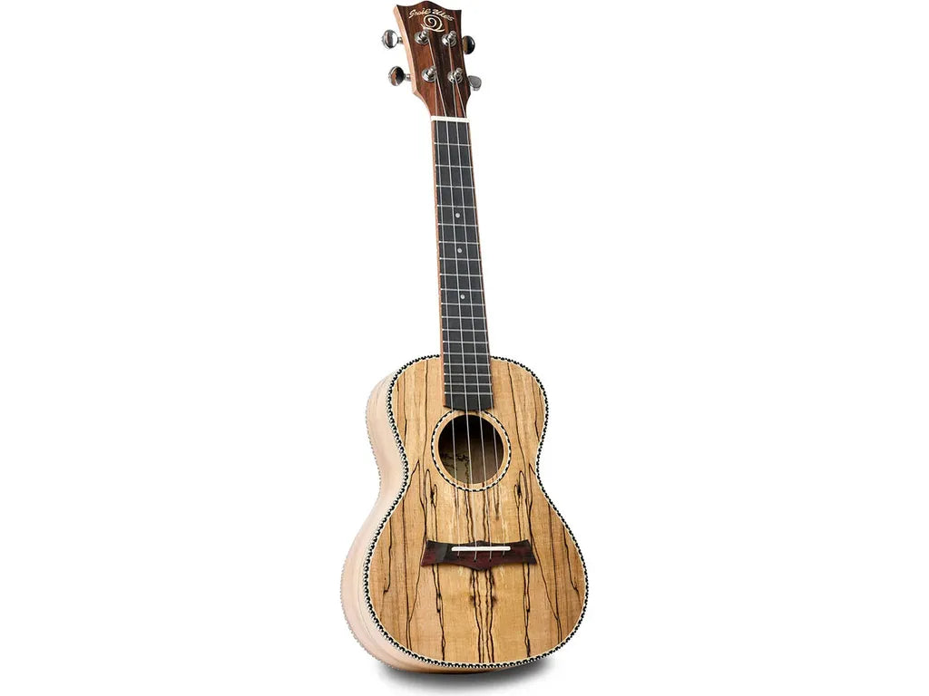 Snail Ukulele Concert Spalted Maple UKC-490E