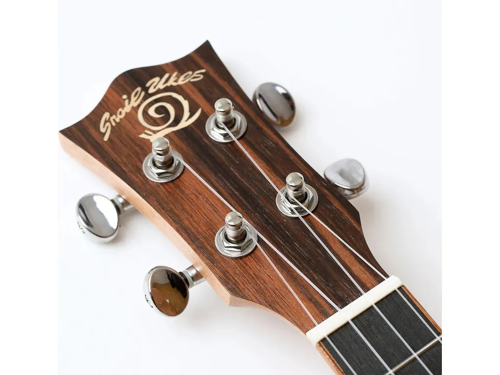 Snail Ukulele Concert Spalted Maple UKC-490E