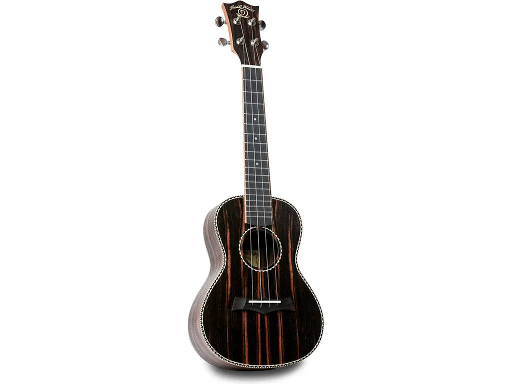 Snail Concert Ukulele Ebony UKC-E498