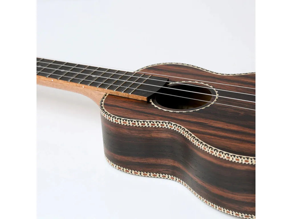 Snail Ukulele Soprano Ebony UKS-E220