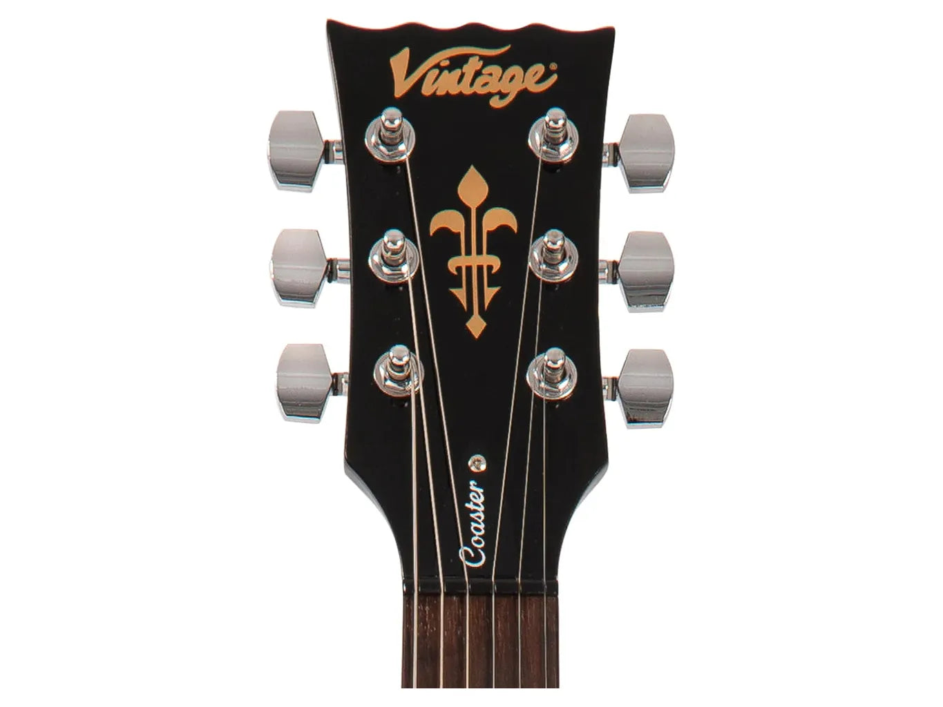 Vintage V69 Coaster Series Electric Guitar ~ Boulevard Black