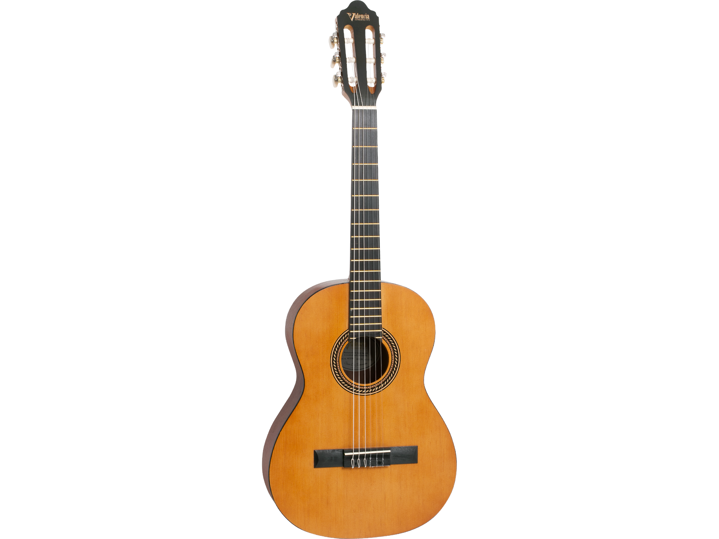 Valencia 3/4 Classical Guitar 200 Series Narrow Neck