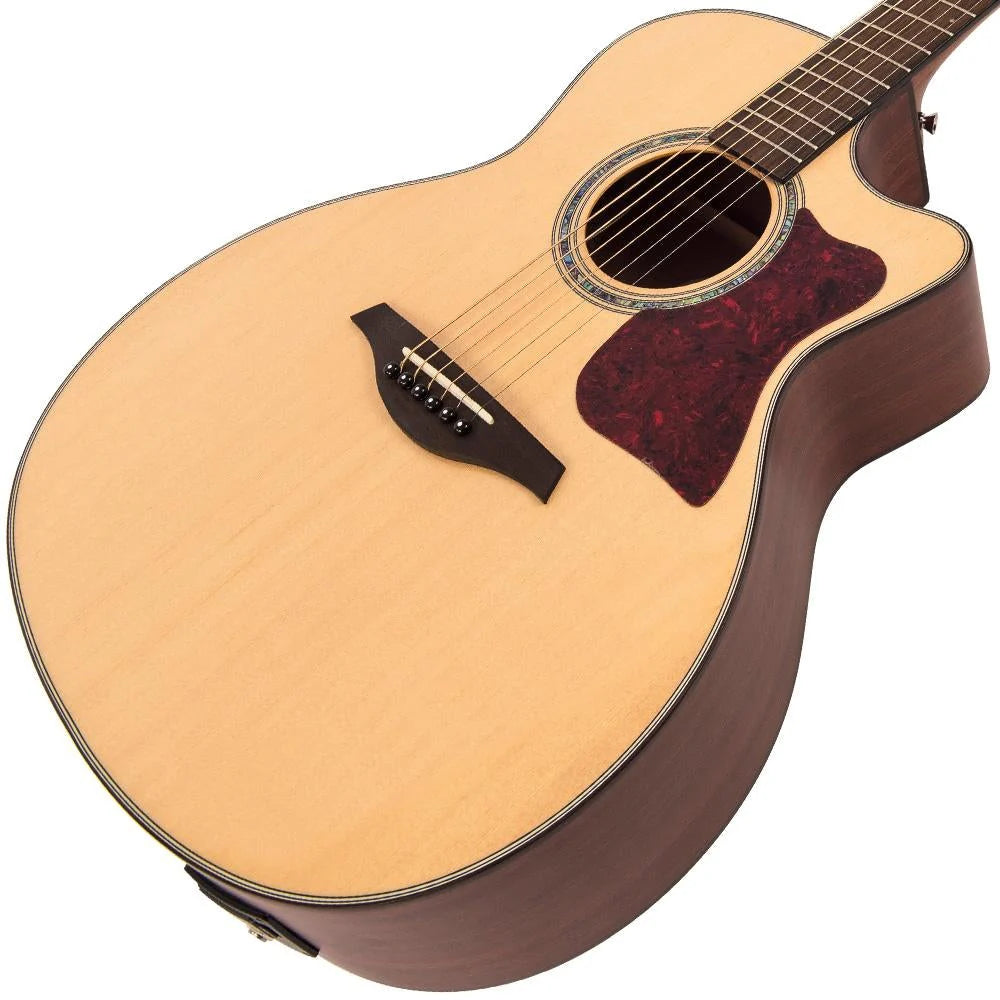 Vintage 'Virtuoso' Electro-Acoustic Folk Guitar ~ Rory Evans Natural