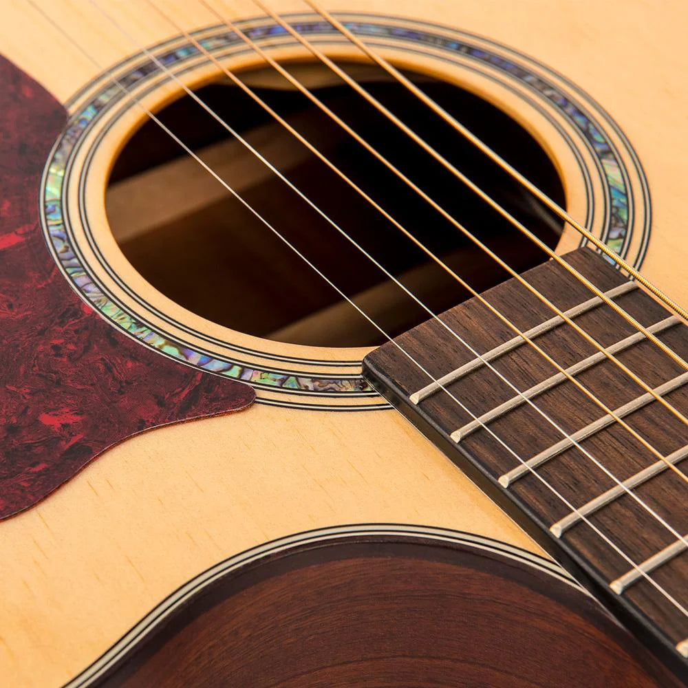 Vintage 'Virtuoso' Electro-Acoustic Folk Guitar ~ Rory Evans Natural