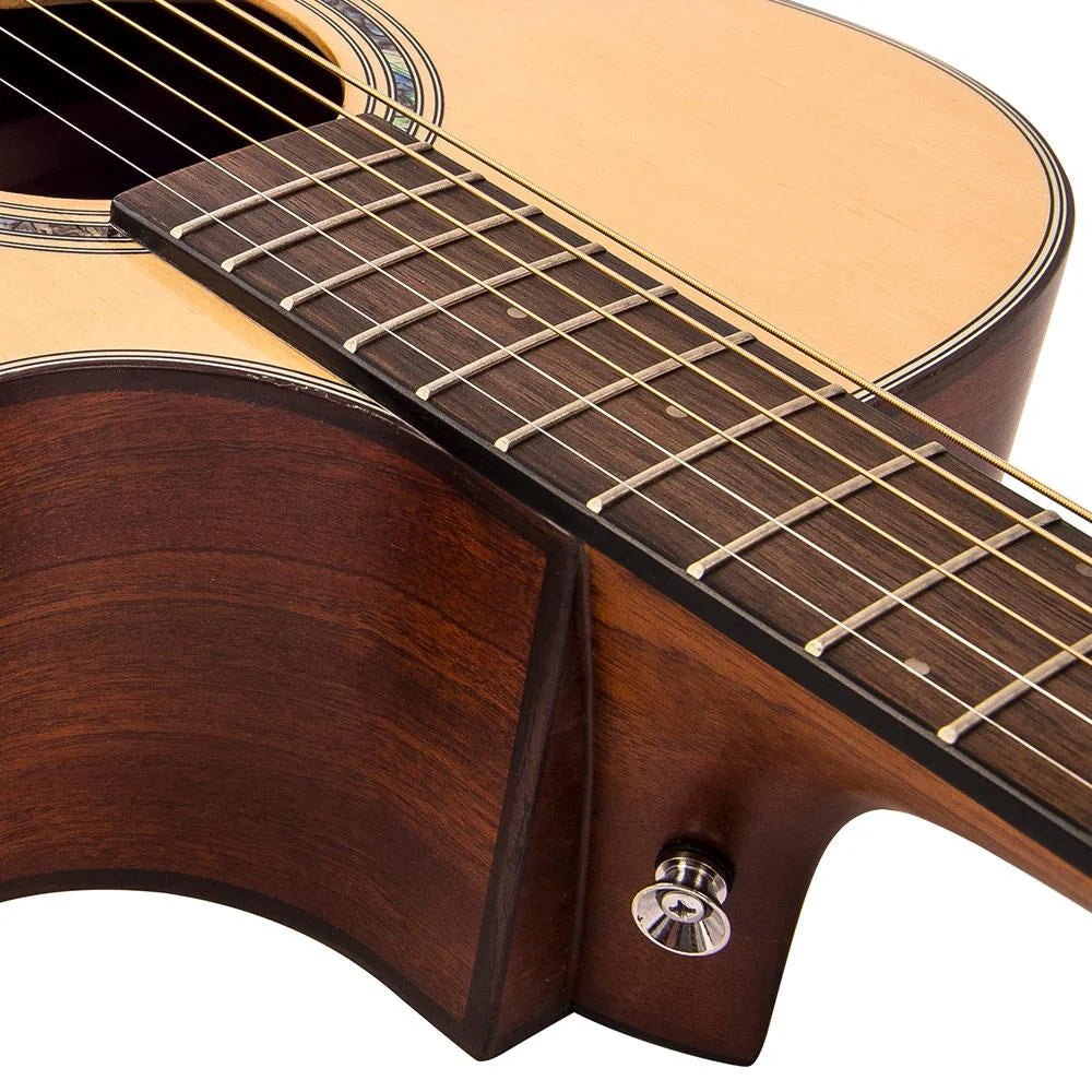 Vintage 'Virtuoso' Electro-Acoustic Folk Guitar ~ Rory Evans Natural