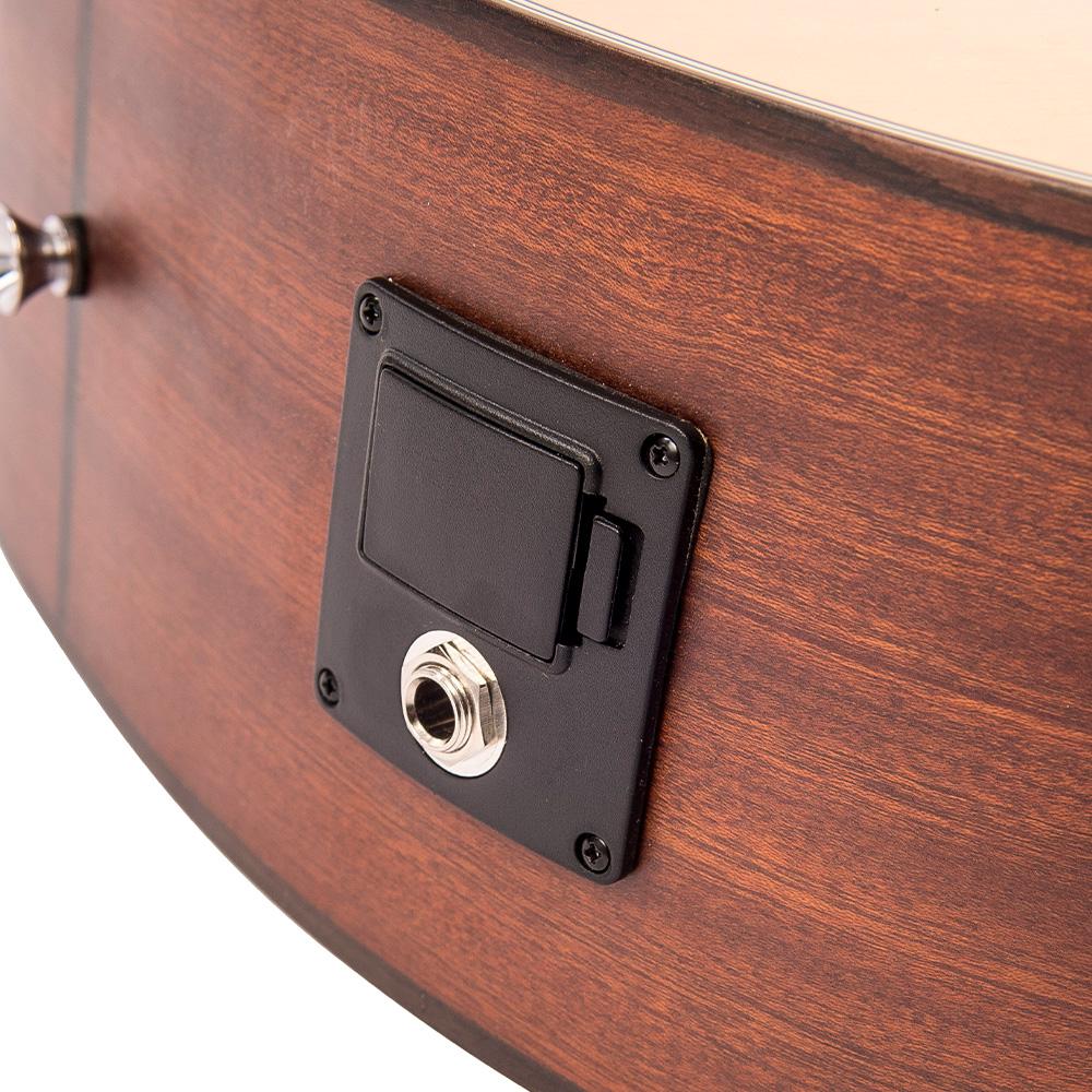 Vintage 'Virtuoso' Electro-Acoustic Folk Guitar ~ Rory Evans Natural