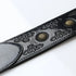 Isuzi VPB20-6 Leather Guitar Strap - Black