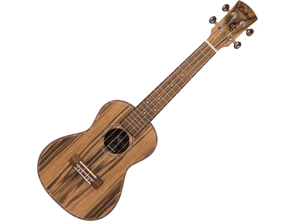 Laka Walnut Series Ukulele & Carry Bag ~ Concert