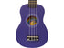 Laka Rainbow Series Soprano Ukulele & Carry Bag ~ Indigo