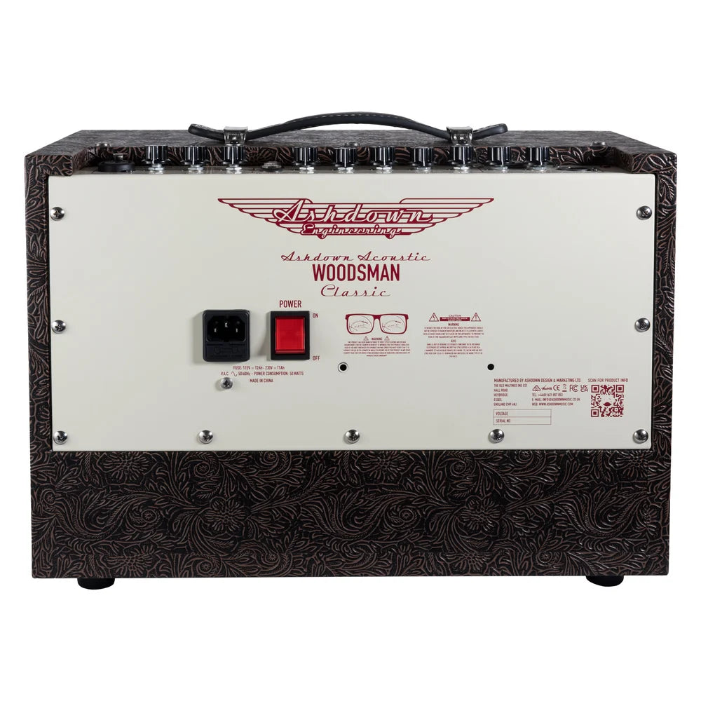 Ashdown AA-Woodsman Classic 40w Acoustic Guitar Amplifier
