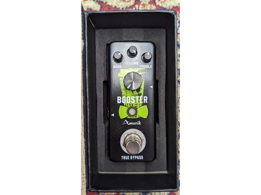 Amuzik Guitar Booster Effect Pedal Pre-Owned