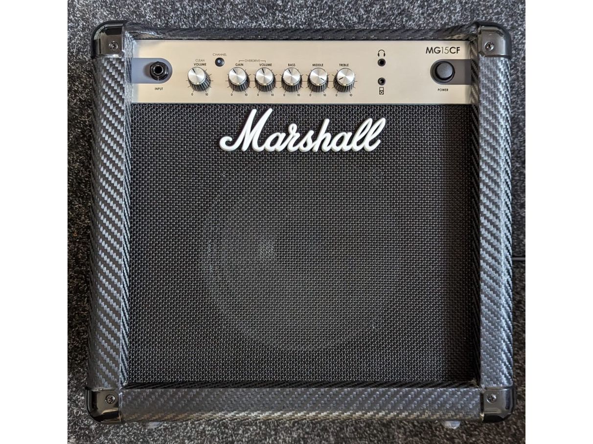 Marshall MG15CFX Electric Guitar Amplifier Carbon Fibre Pre-Owned
