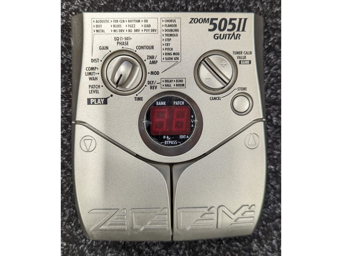 ZOOM 505 II Electric Guitar Pedal Pre-Owned