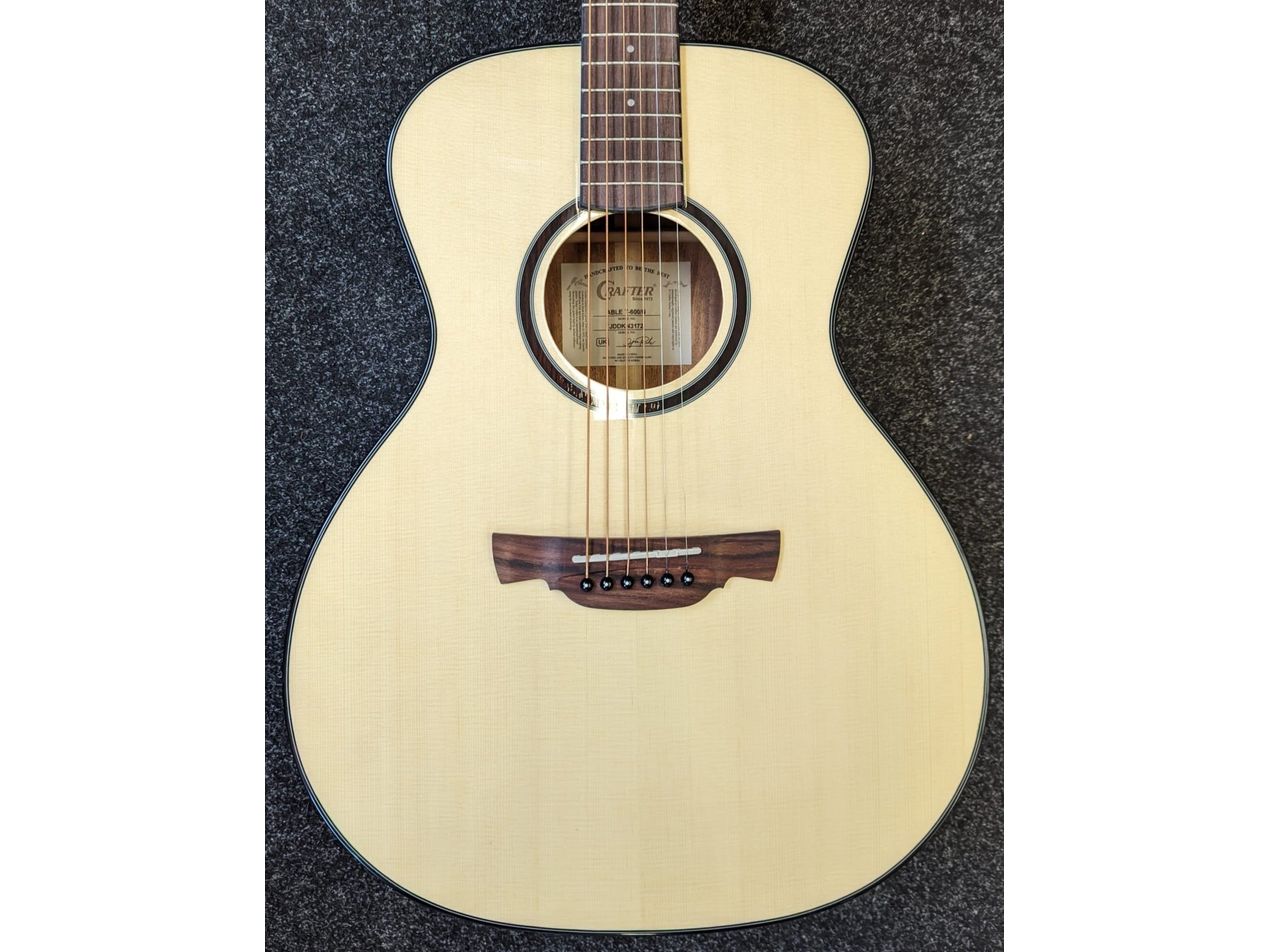 Crafter Able T-600 Orchestra Acoustic Guitar In Natural