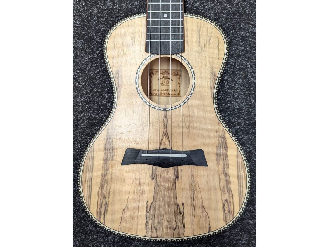 Snail Ukulele Concert Spalted Maple UKC-490E