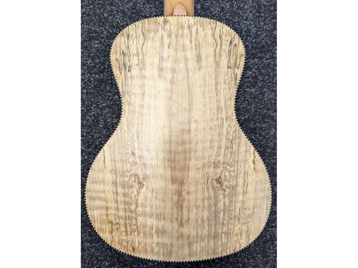 Snail Ukulele Concert Spalted Maple UKC-490E