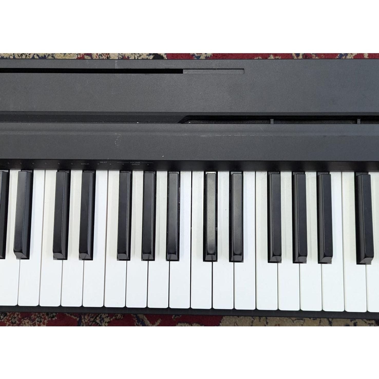 yamaha p-45 pedal Yamaha P-45 Digital Piano with Stand and Sustain Pedal Pre-Owned – The Music Bank