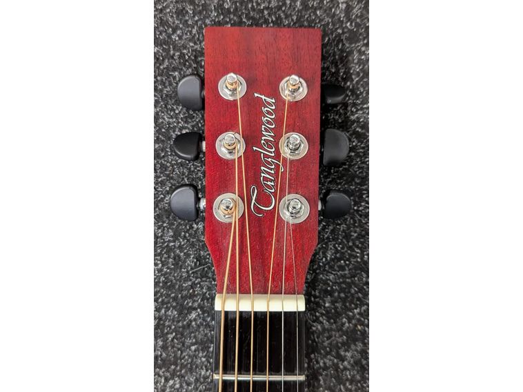 Tanglewood Travel Crossroads Acoustic Guitar in Red Pre-Owned