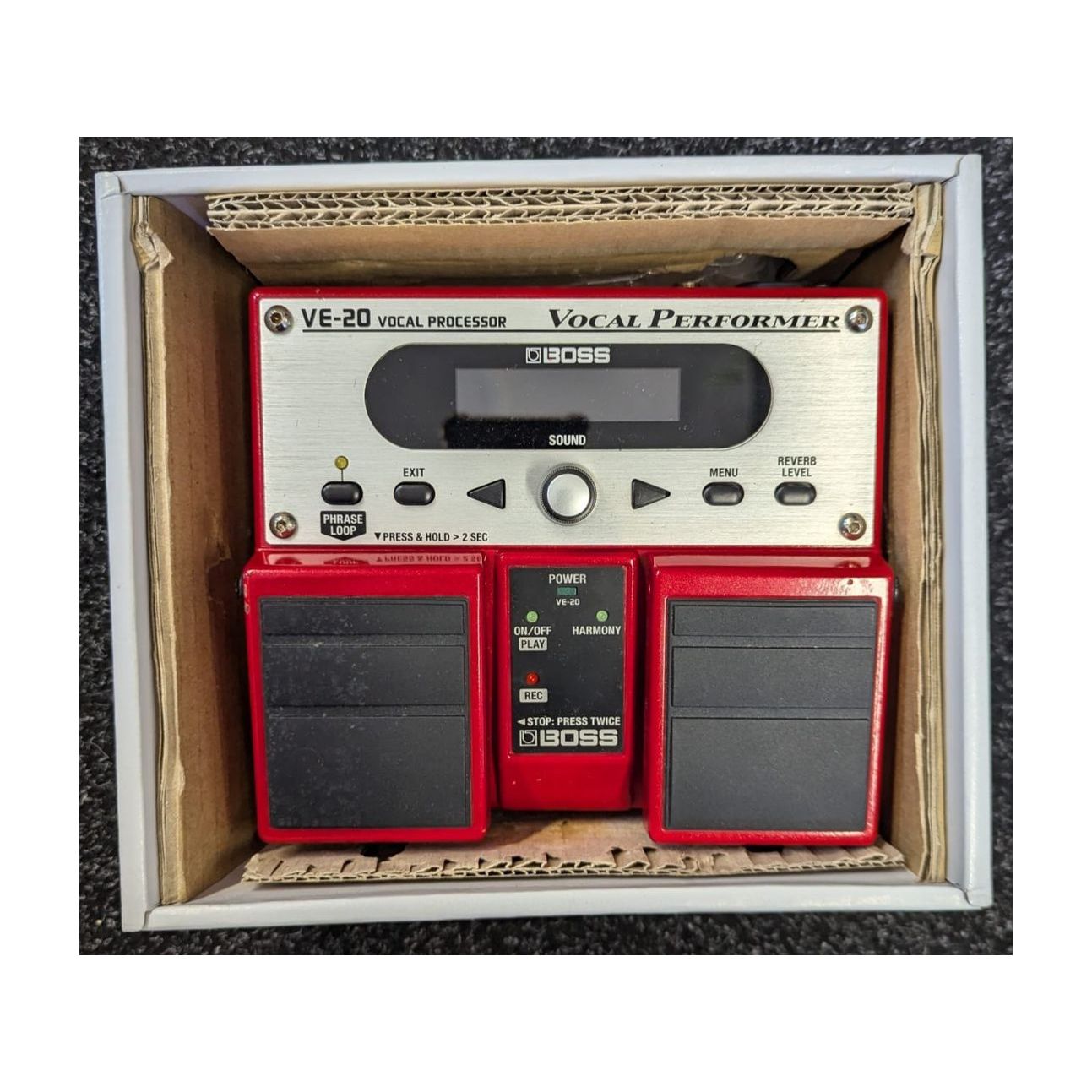 boss ve-20 vocal performer pedal Boss VE-20 Vocal Performer Pedal Pre-Owned – The Music Bank