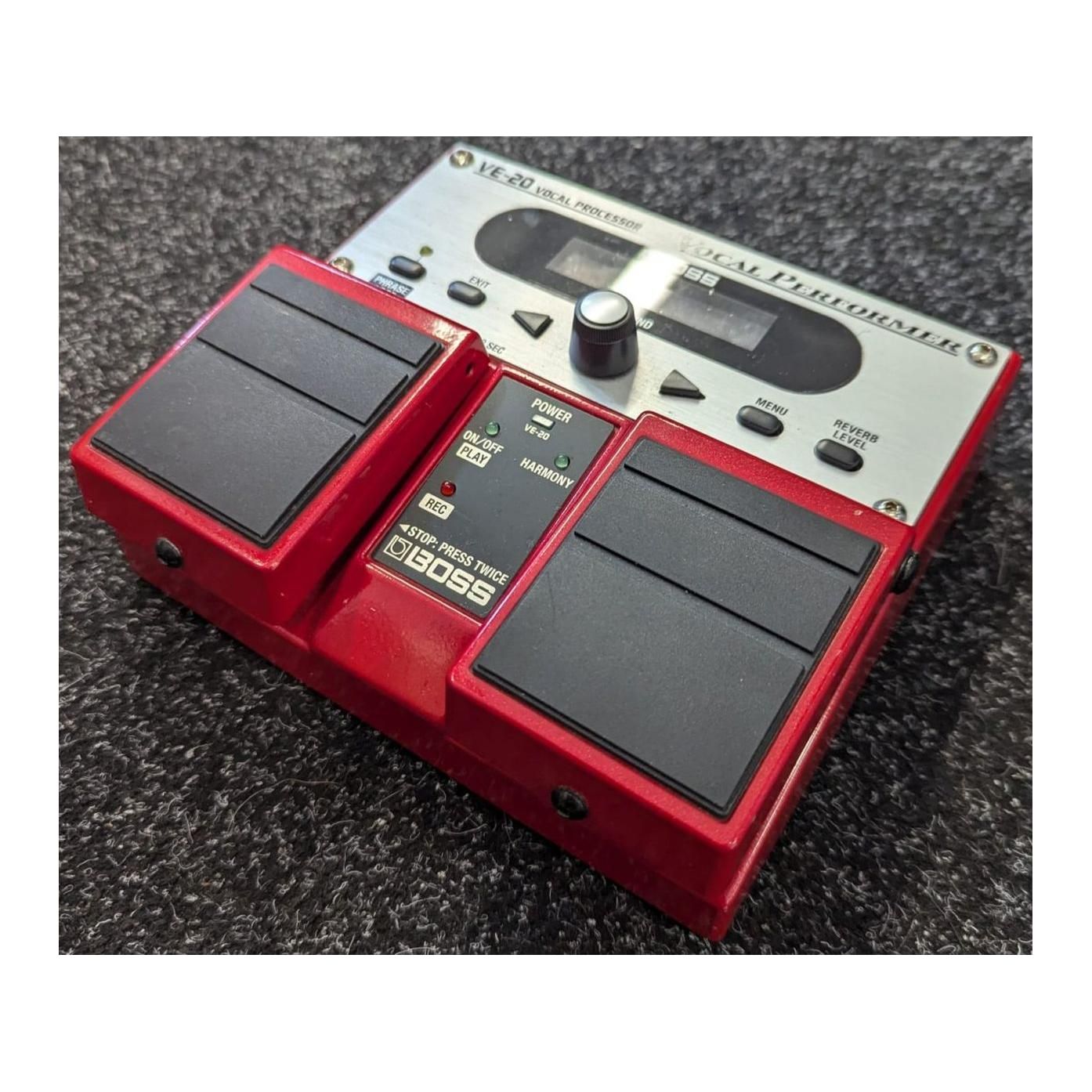boss vocal pedal ve-20 Boss VE-20 Vocal Performer Pedal Pre-Owned – The Music Bank