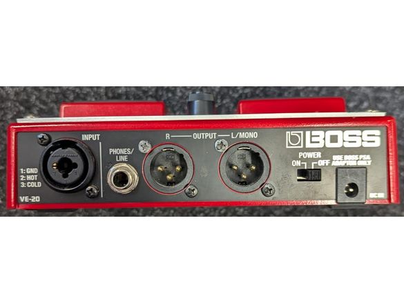 Boss VE-20 Vocal Performer Pedal Pre-Owned