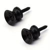 Turner Strap Buttons for Guitar, Bass & Ukulele Pack of 2 in Black