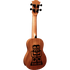 LAG Soprano Slim Arched Back Electro Ukulele With Case