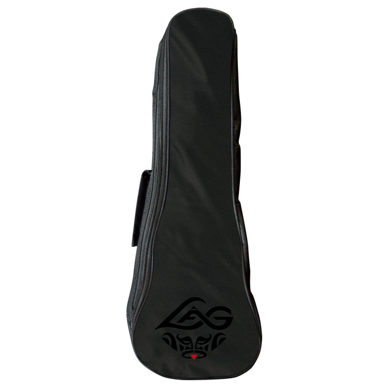 LAG Soprano Slim Arched Back Electro Ukulele With Case