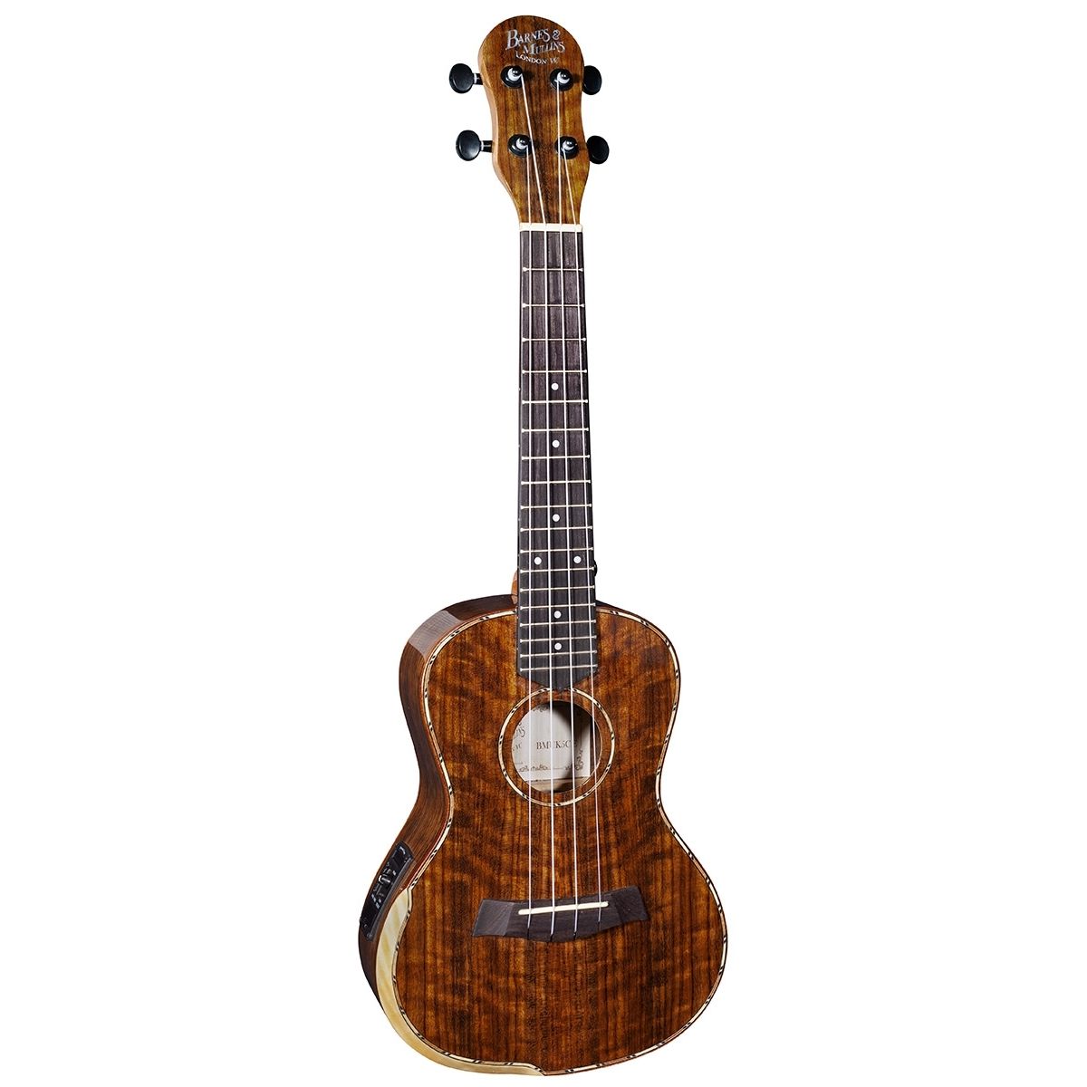 Barnes & Mullins Concert Electro Ukulele Walnut