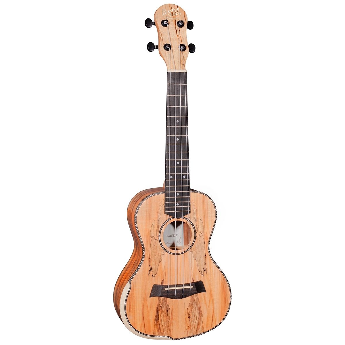 Barnes & Mullins Concert Ukulele Spalt Maple