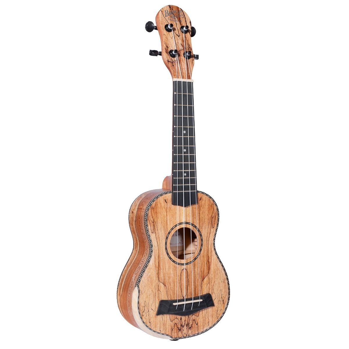 Barnes & Mullins Soprano Ukulele Spalt Maple