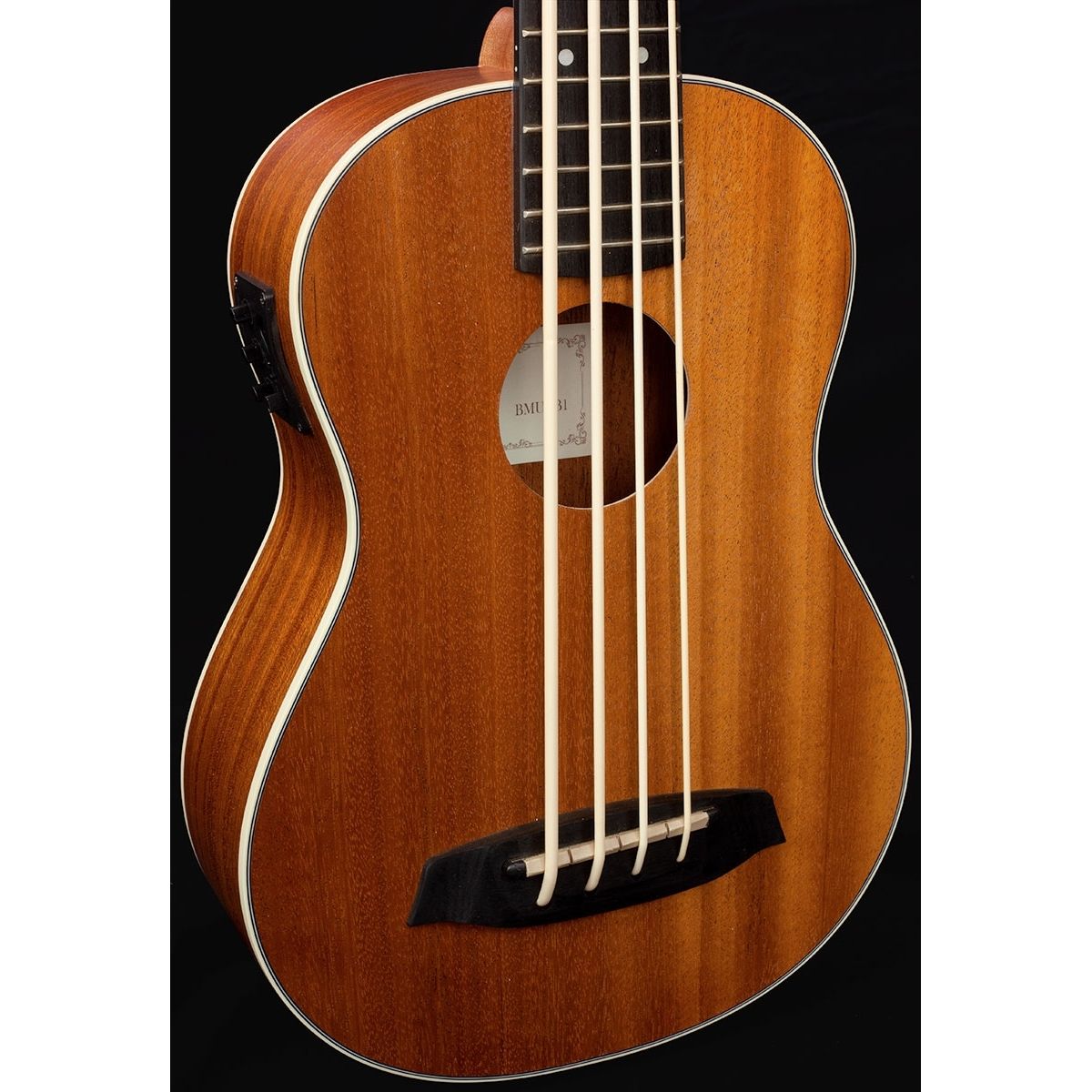 Barnes & Mullins Bass Ukulele Mahogany
