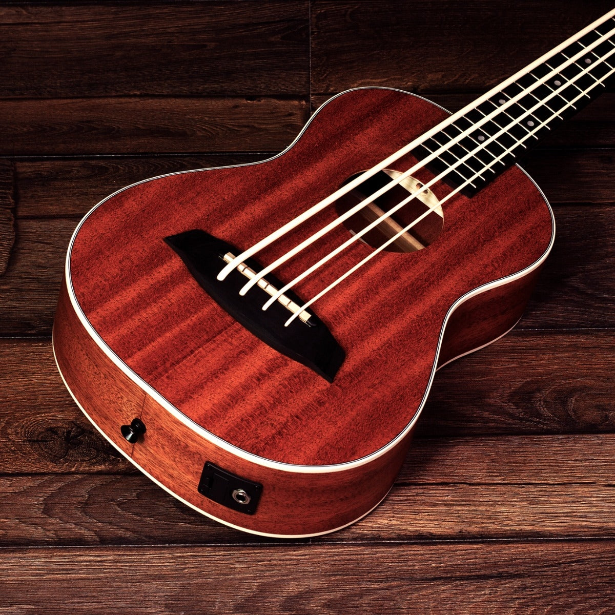 Barnes & Mullins Bass Ukulele Mahogany